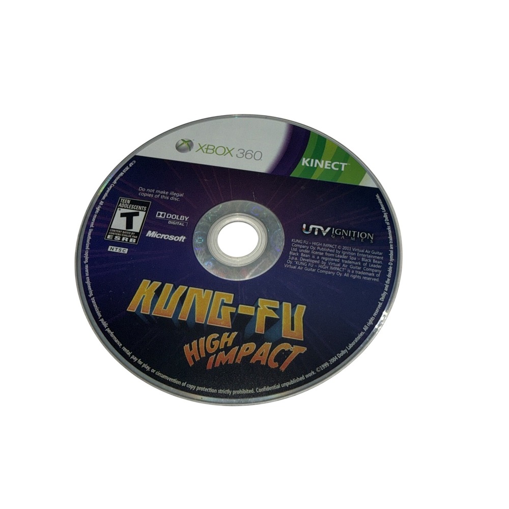 Kung Fu High Impact (Microsoft Xbox 360, 2011)‎